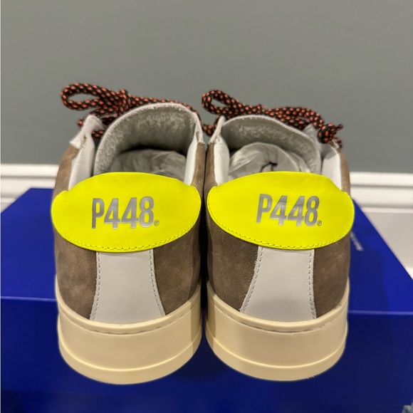 P448 Men’s Jack Sneaker Brown Suede Size 44 - Picture 5 of 9